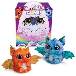 NEW Hatchimals Alive! Mystery Hatch Draggle, Flame OR Splash